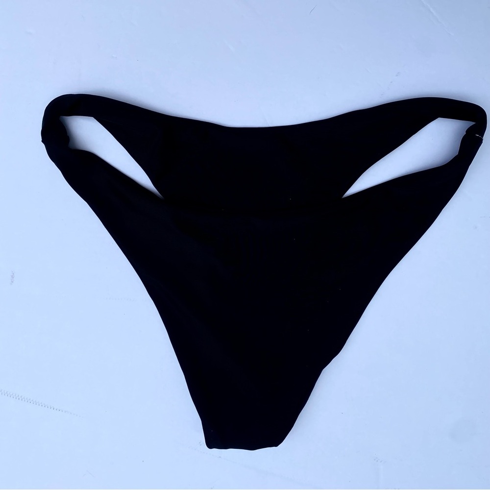 Black Bikini Swim Bottoms - goes with everything!